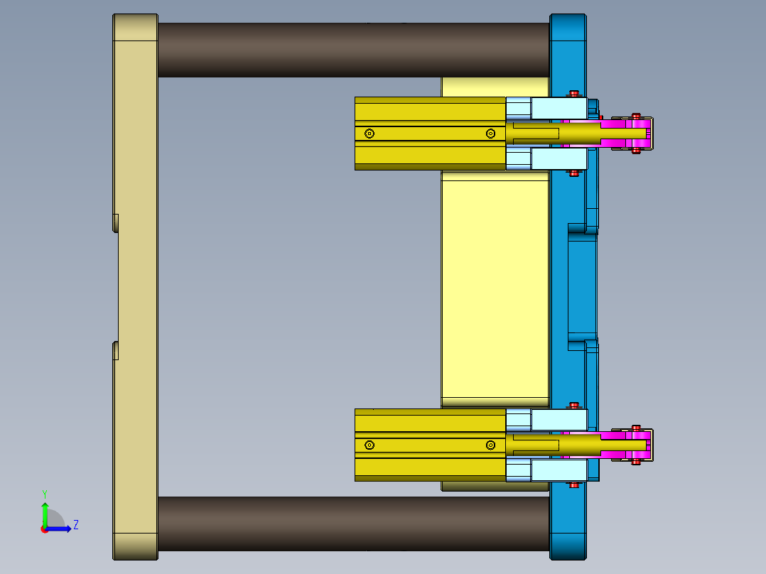 EDO30-A-笔记本CNC工装夹具三维模型CNC5-180503左视图
