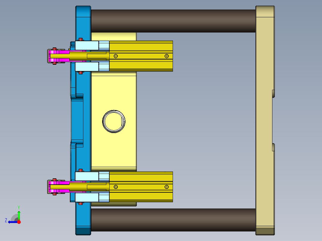 EDO30-A-笔记本CNC工装夹具三维模型CNC5-180503右视图