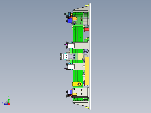 汽车前保防撞梁384857右视缩略图