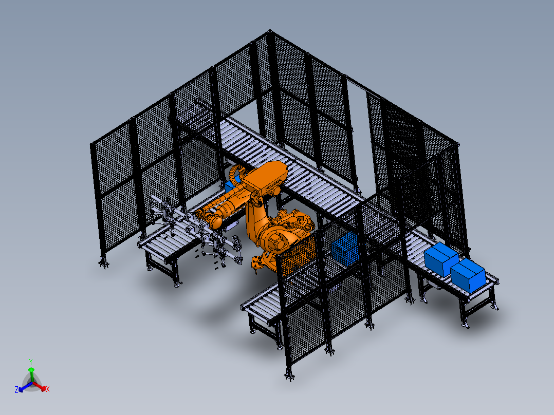 机器人搬运工作站