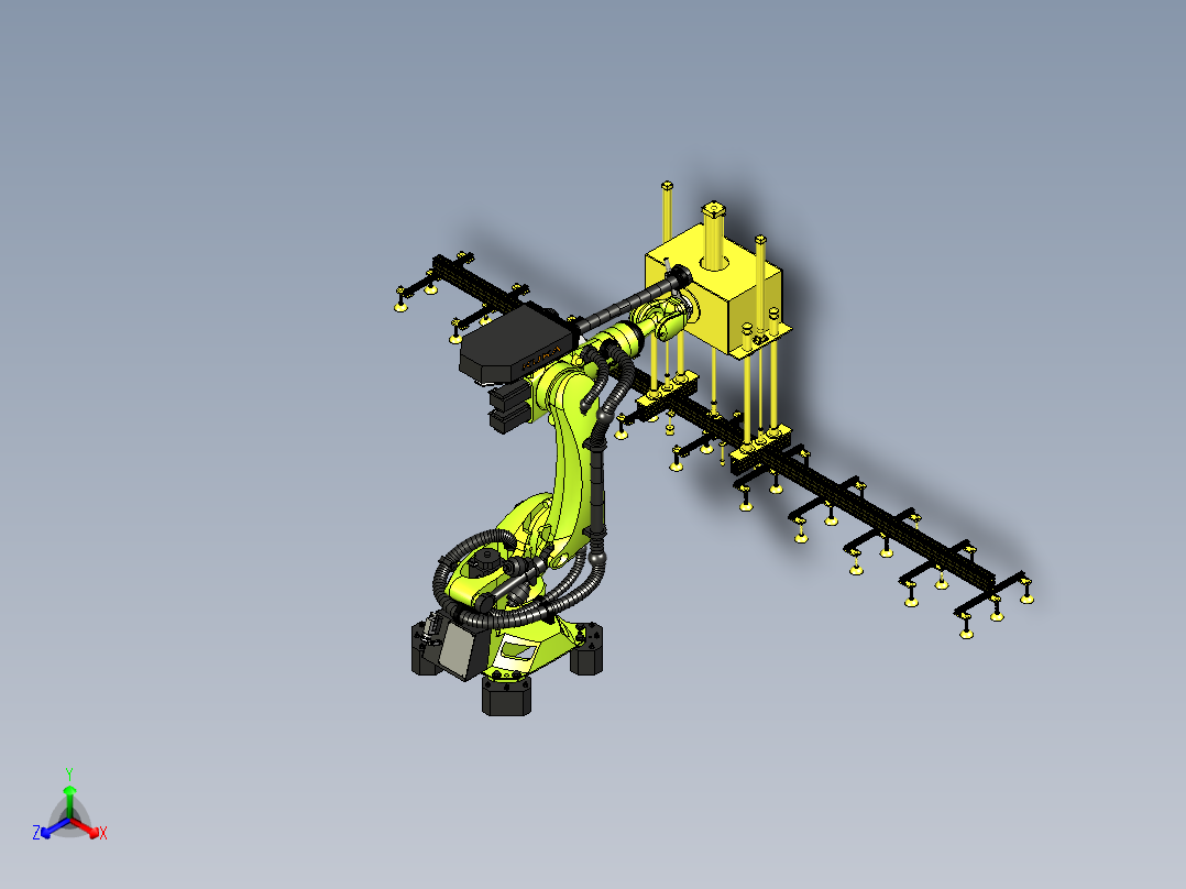 玻璃板机械手搬运