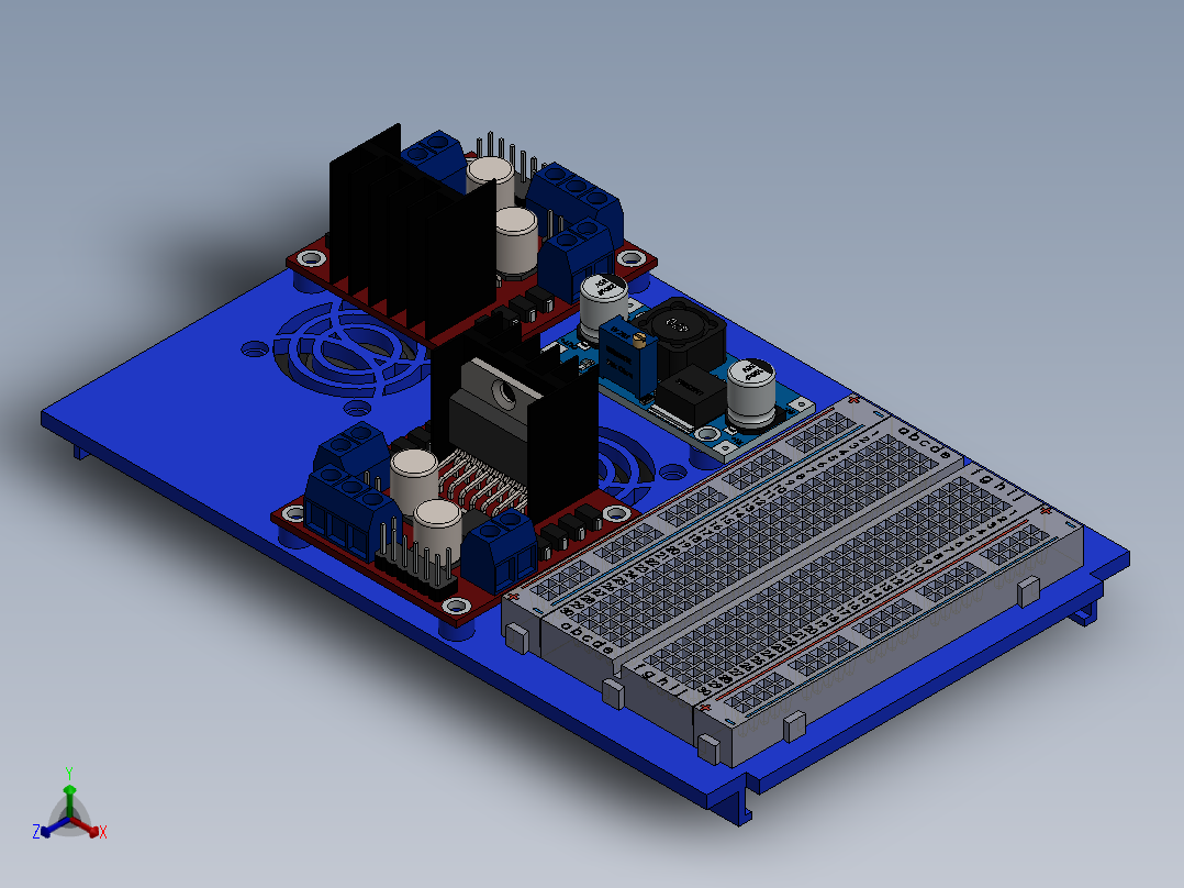 AGV小车、AGV(145)正等轴测图