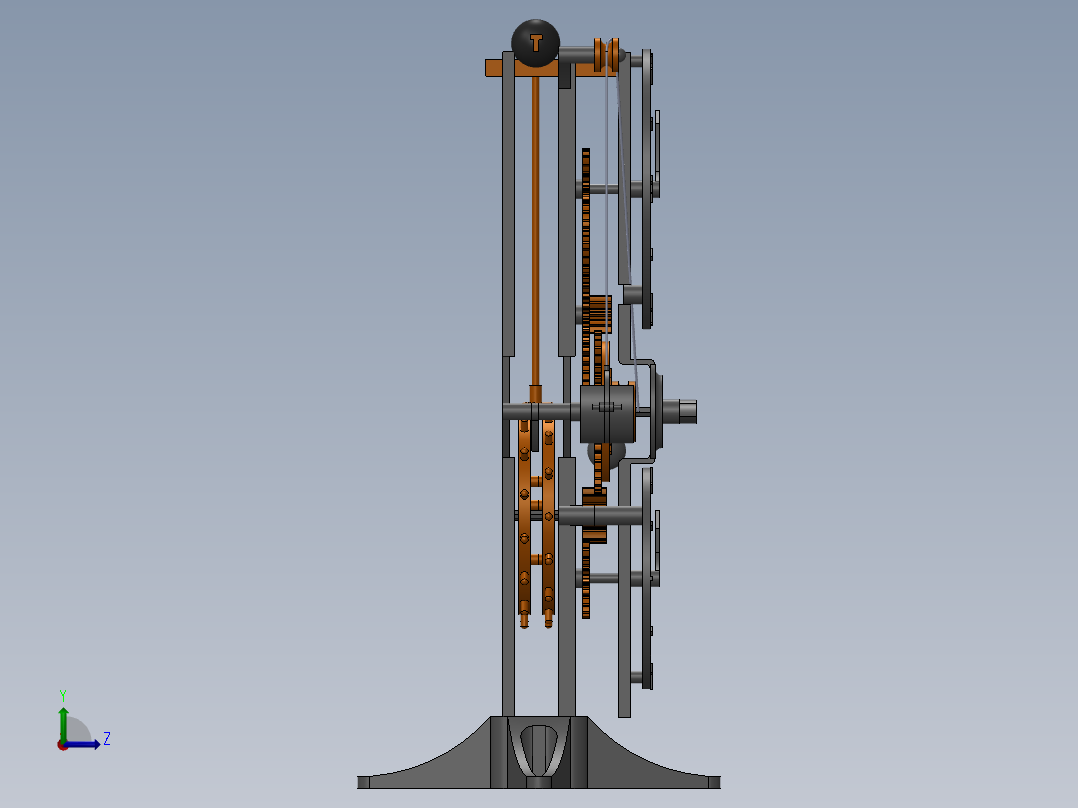 钟表、表(14)左视图