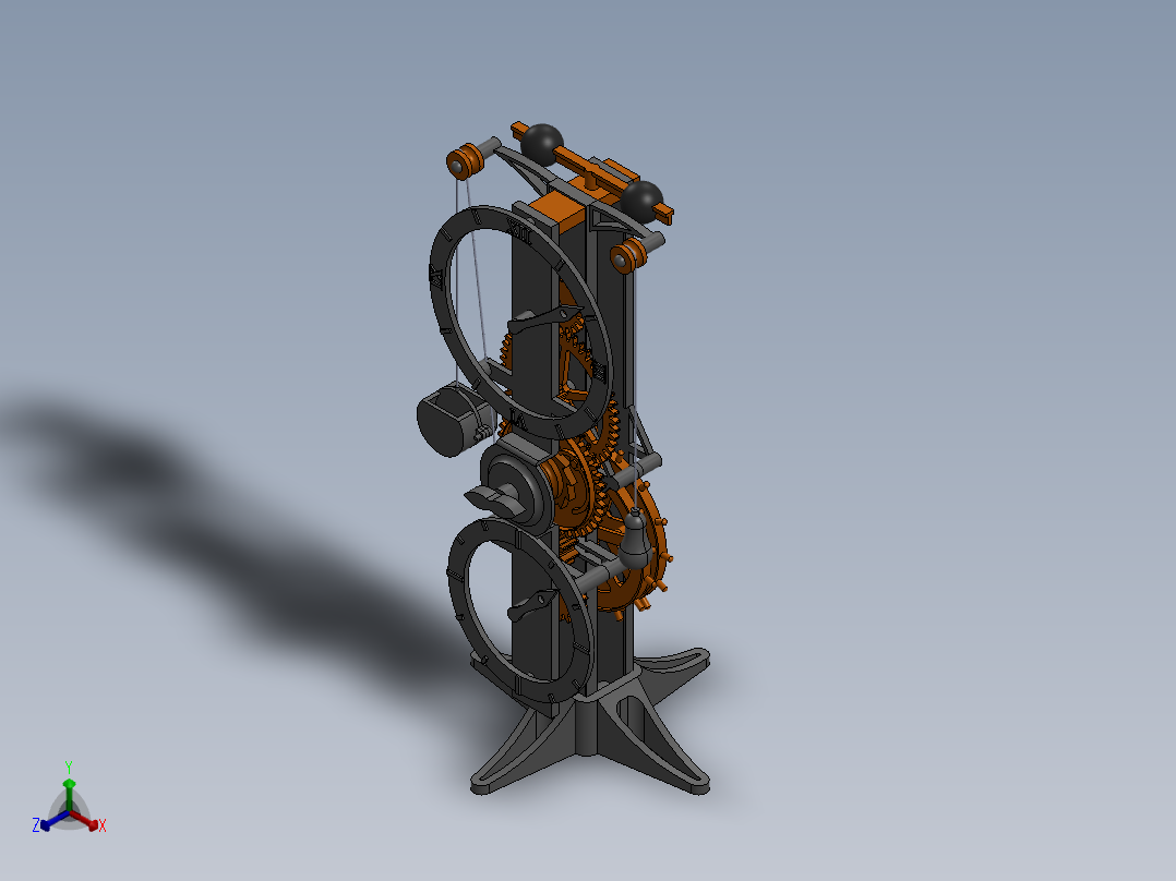 钟表、表(14)正等轴测图