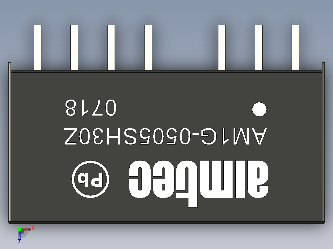 A0002794-AM1G-Z传感器俯视图