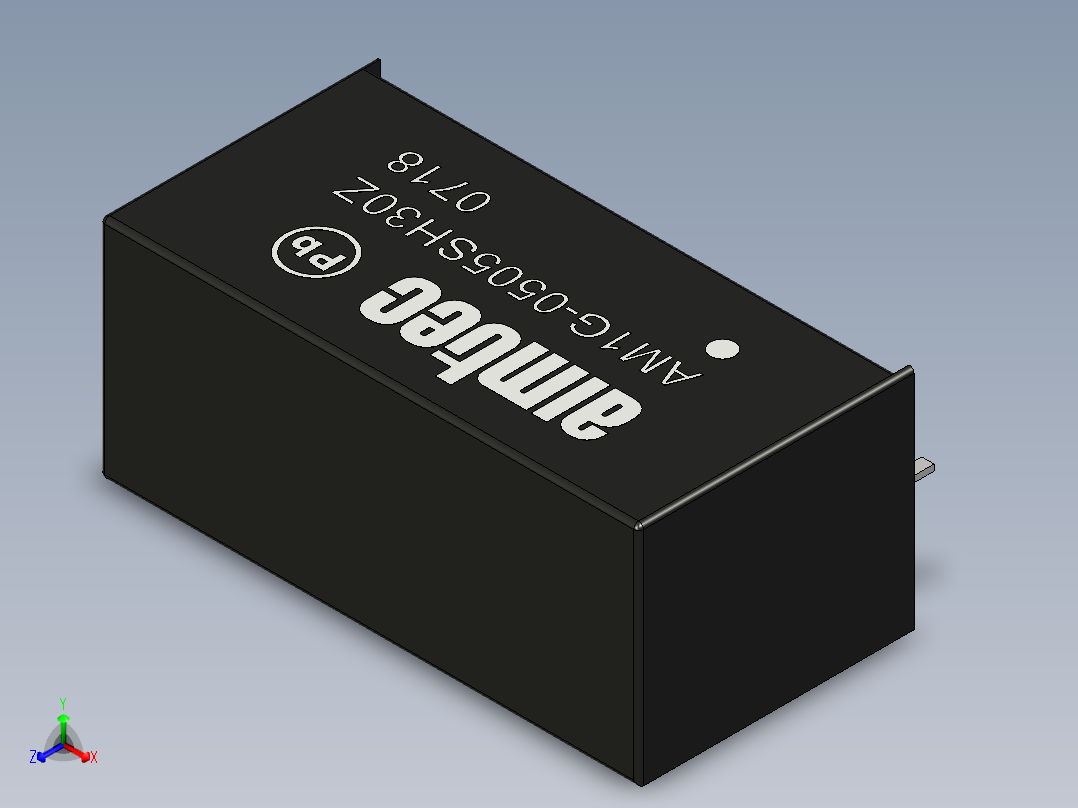 A0002794-AM1G-Z传感器正等轴测图