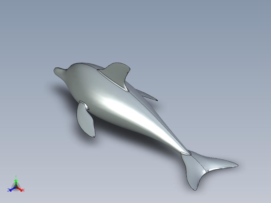 B3004581-海豚主视图