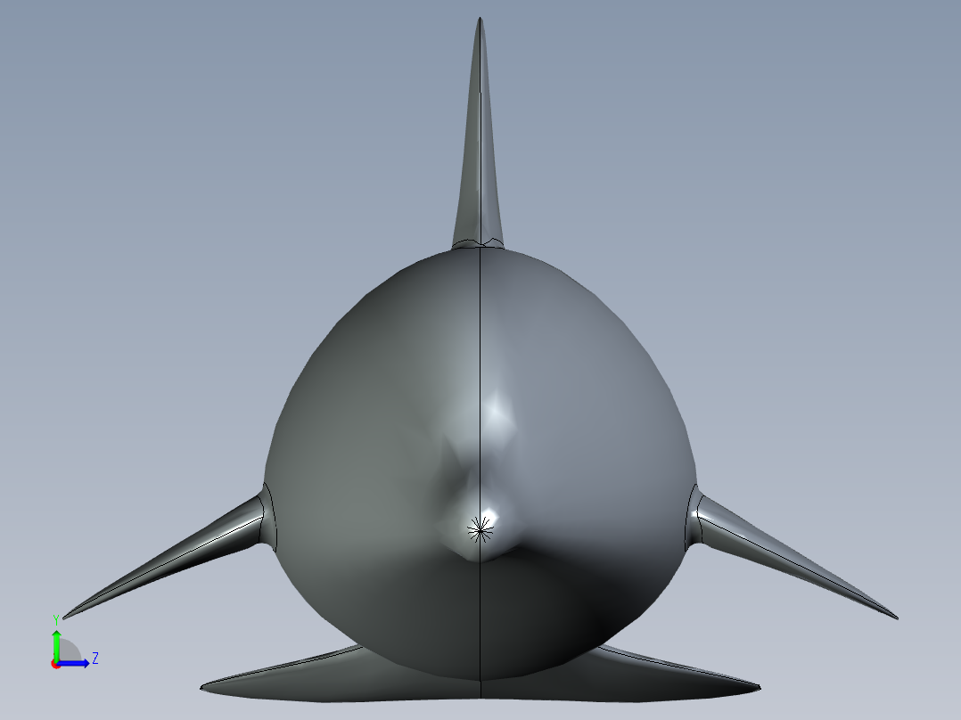 B3004581-海豚左视图