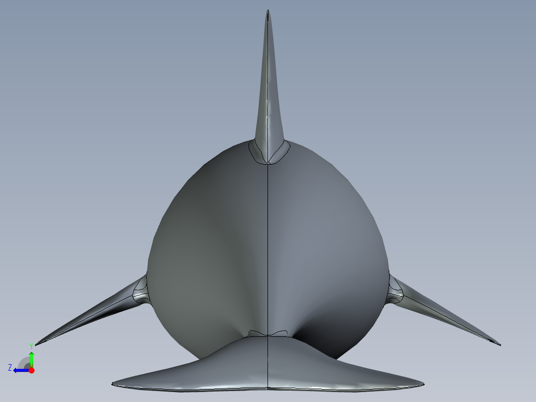 B3004581-海豚右视图