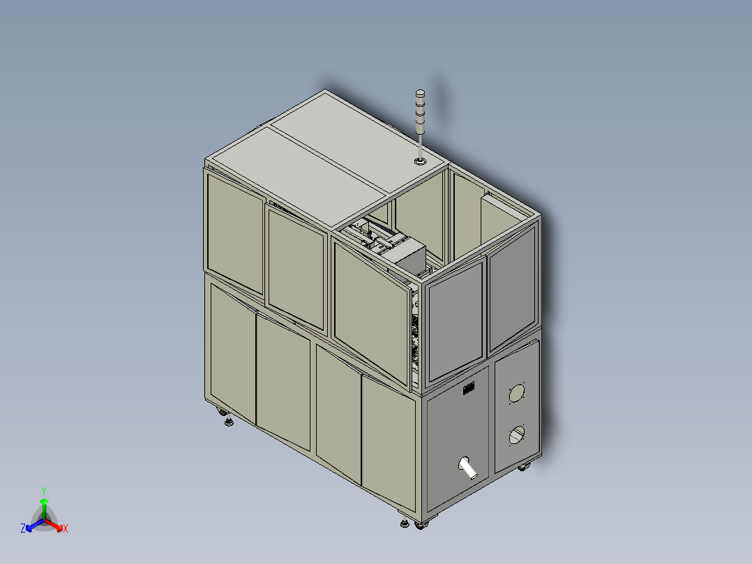自动切铣水口机