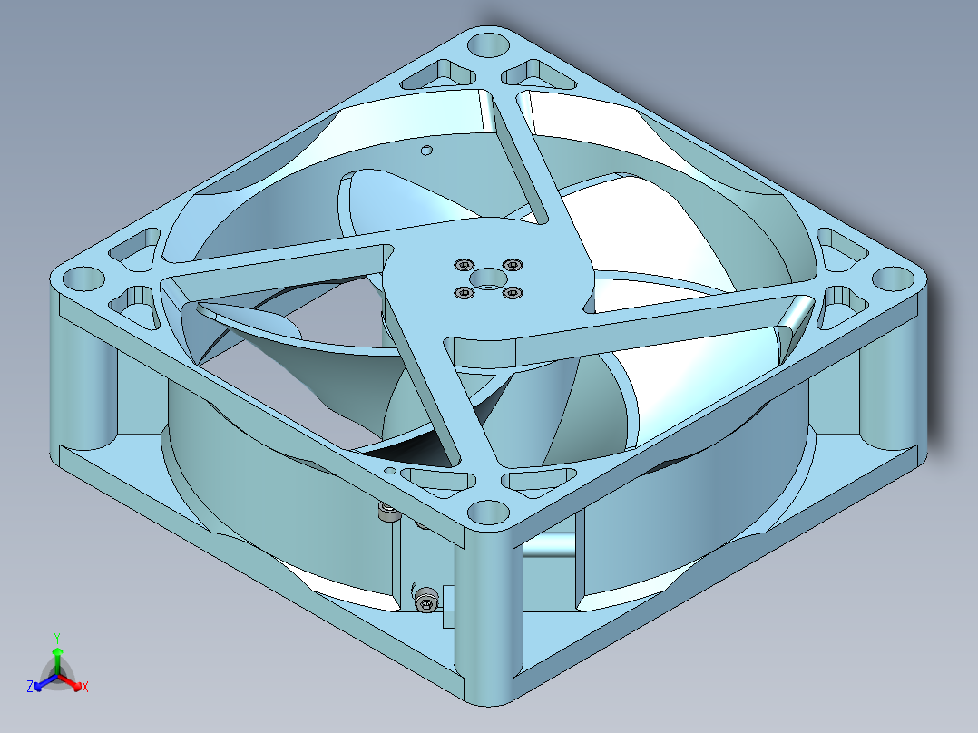 大型3d打印风扇12