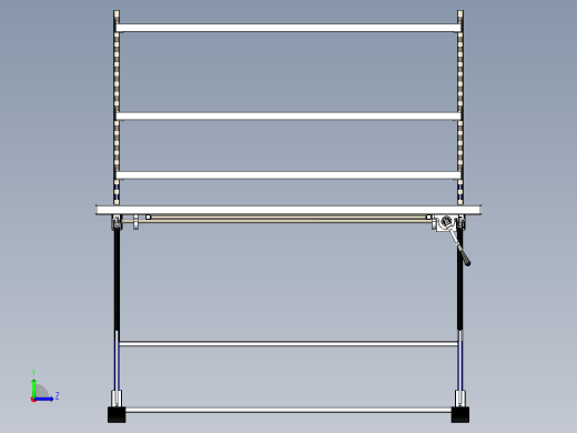 工作台workbench-jta-2011--stp stl左视缩略图