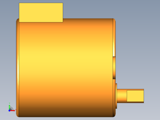步进电机 PMG35120-01 充盈电机前视缩略图