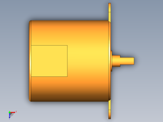 步进电机 PMG35120-01 充盈电机俯视缩略图