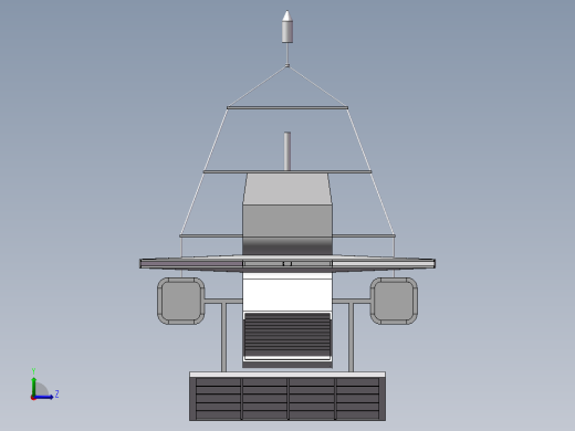河道水质净化修复设备左视缩略图