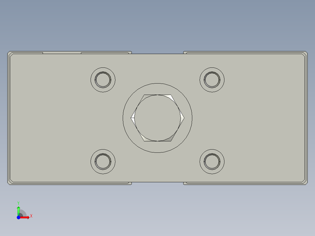 费斯托气缸532318_DFM_32_20_B_P_A_KF前视图