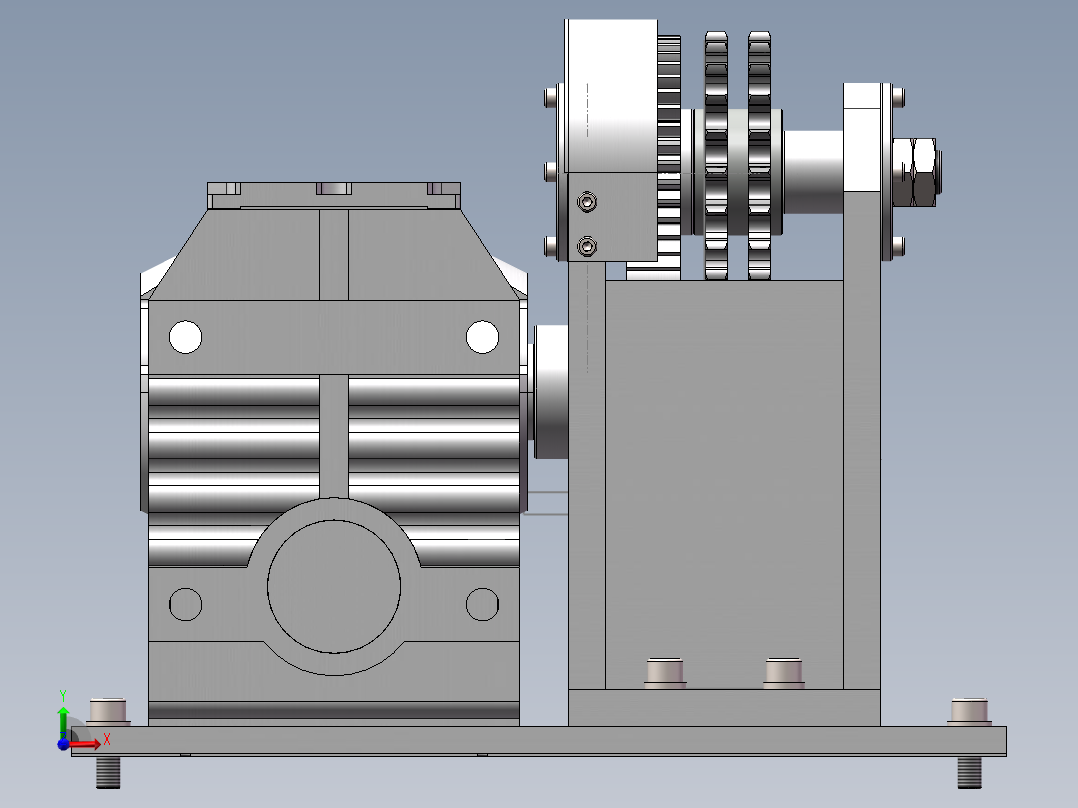 C型翻转机 1729539前视图