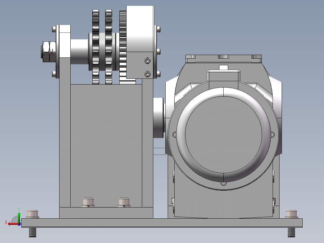 C型翻转机 1729539后视图
