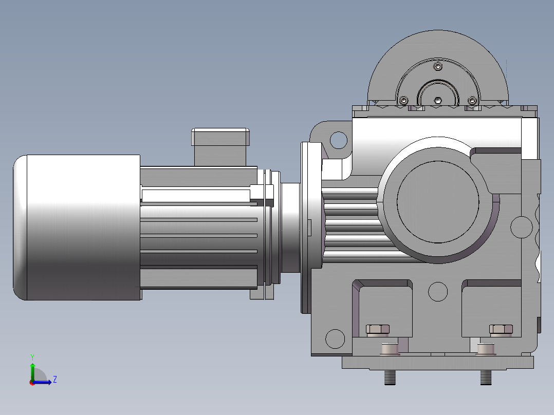 C型翻转机 1729539左视图