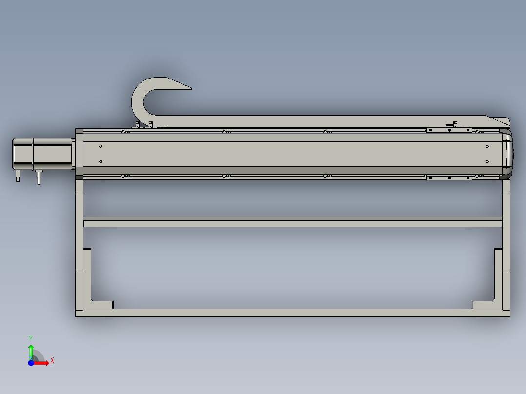 BLXDLDXA2103-04横移固定座组件OM前视图