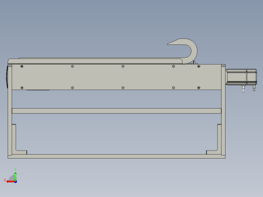 BLXDLDXA2103-04横移固定座组件OM后视缩略图