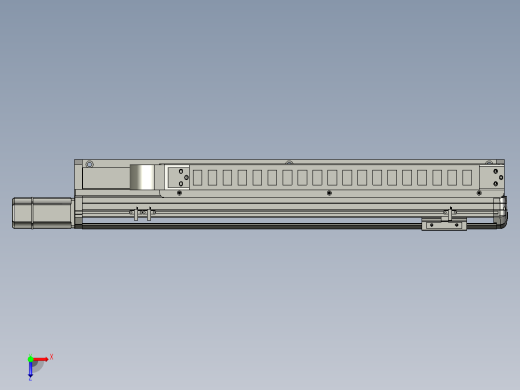 BLXDLDXA2103-04横移固定座组件OM俯视缩略图