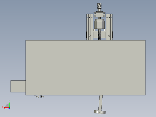 光学干涉仪试验装置波长测量后视缩略图