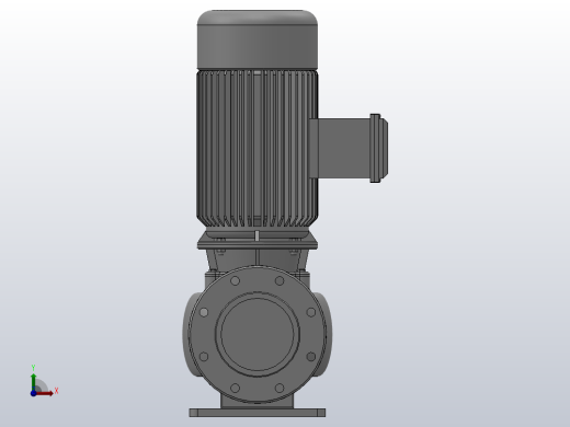 ISG╱IHG系列管道离心泵[ISG150-125]前视缩略图