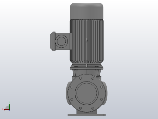 ISG╱IHG系列管道离心泵[ISG150-125]后视缩略图
