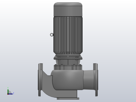 ISG╱IHG系列管道离心泵[ISG150-125]左视缩略图