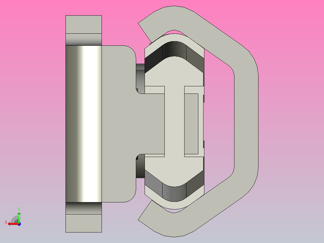 线性家具导轨ROLLON TEX20-160后视图