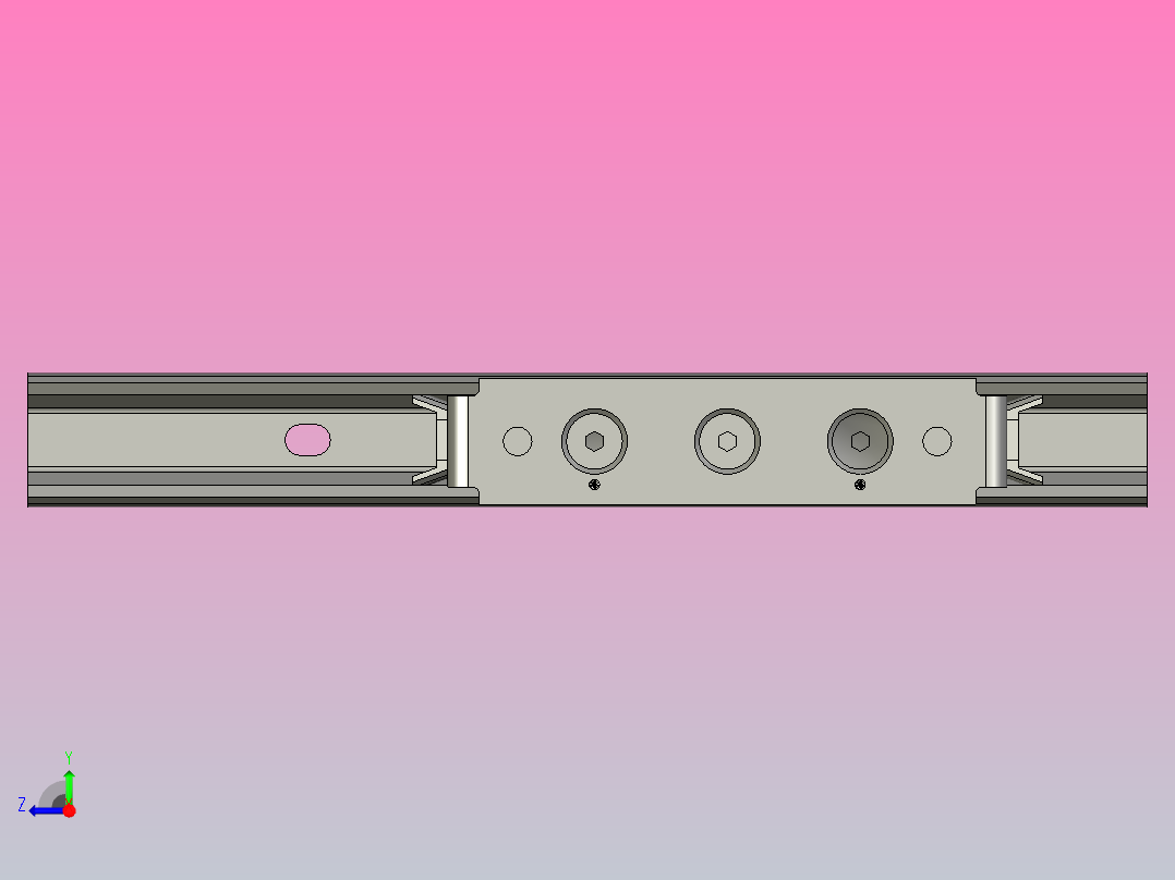 线性家具导轨ROLLON TEX20-160右视图