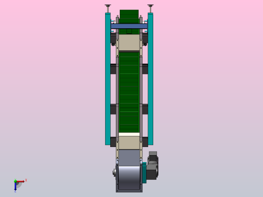 A4 提升输送机俯视缩略图