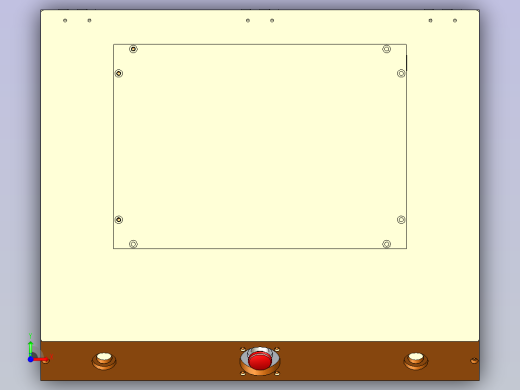 LED按键测试设备3D模型前视缩略图