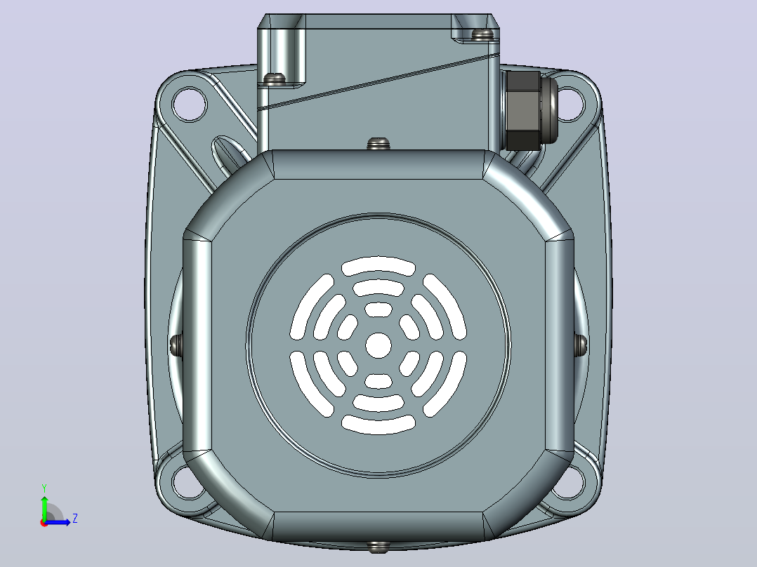 JSCC变频减速电机 f250v01-L左视图
