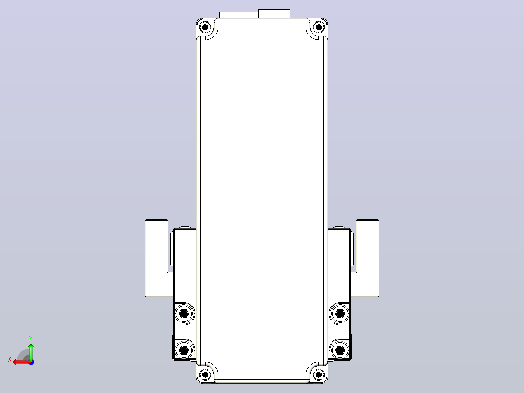 钢基模组TPA-KNR-8610C-640A1-MU-H0后视图