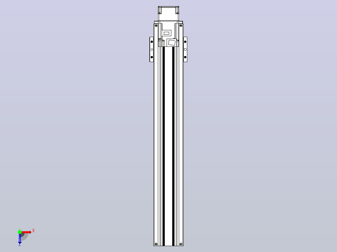 钢基模组TPA-KNR-8610C-640A1-MU-H0俯视图