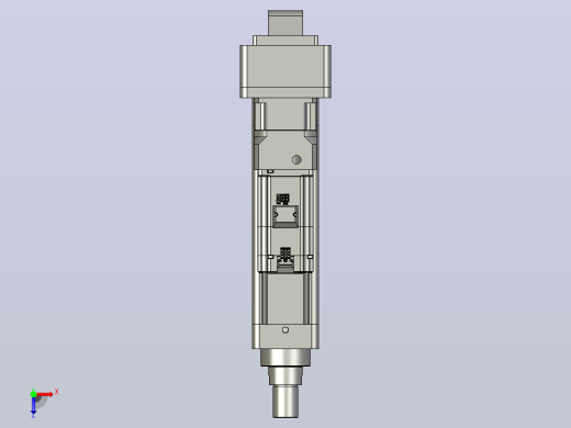 轻载电动缸TPA-ESR80-2510C-L150-MR-CA-W-P75-JX-C3俯视缩略图
