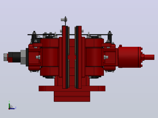 SBD-B安全制动器_SBD80-B-1000×30ⅠRL.WL.CL左视缩略图