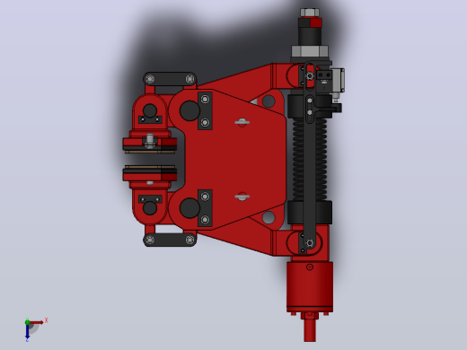 SBD-B安全制动器_SBD80-B-1000×30ⅠRL.WL.CL俯视缩略图