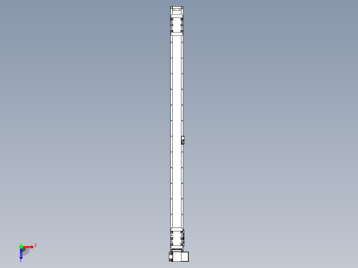 皮带直线轴双滑块型TPA-GCBS-80-P60-L600-RP-M20-N3俯视缩略图