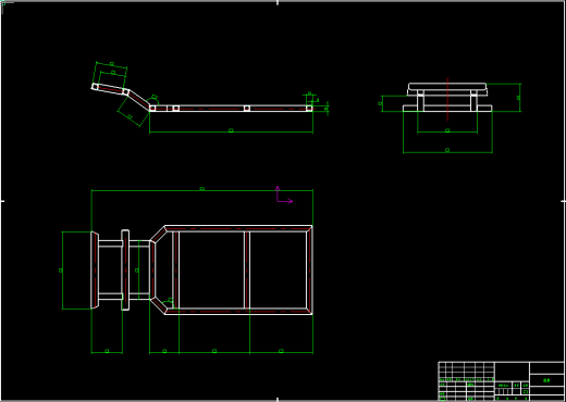 便携式折叠代步车CAD+说明书缩略图