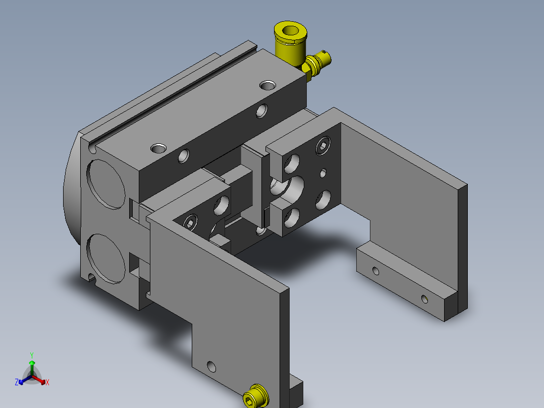 回转、夹紧组件