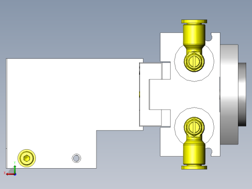 回转、夹紧组件后视缩略图
