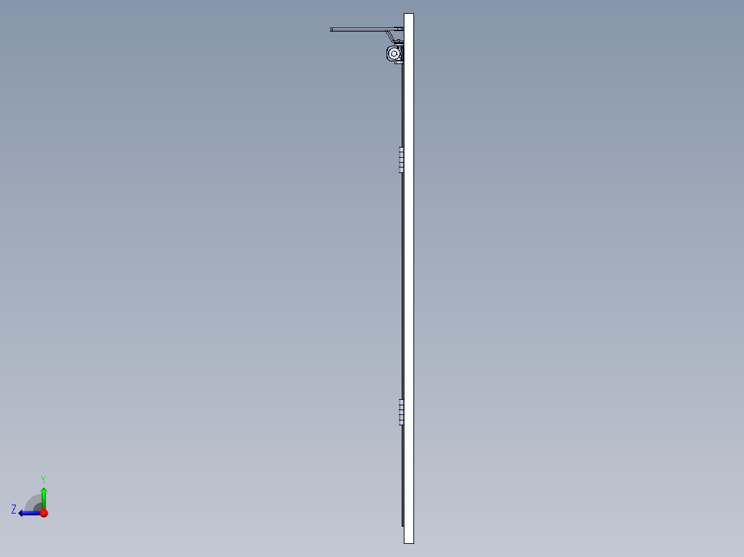实例33——自动闭门器右视图