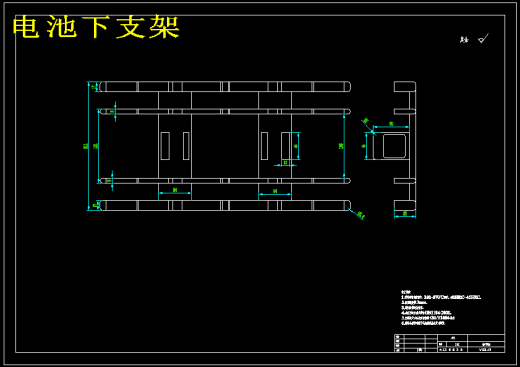 四轮驱动电动汽车底盘结构设计（含CAD图纸+说明书）缩略图
