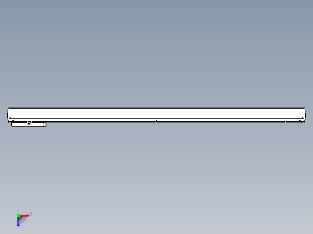 威洛博LC系列3d模型模组LC22H2Y-S1550俯视图