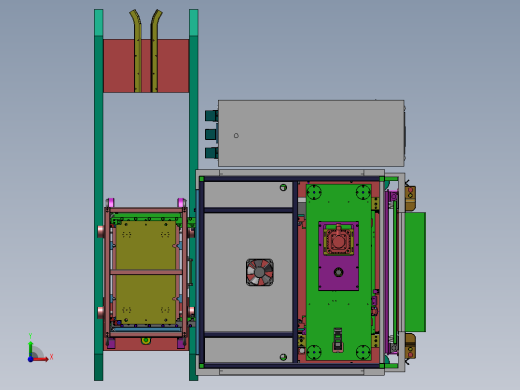 塑料热熔气动通用设备前视缩略图