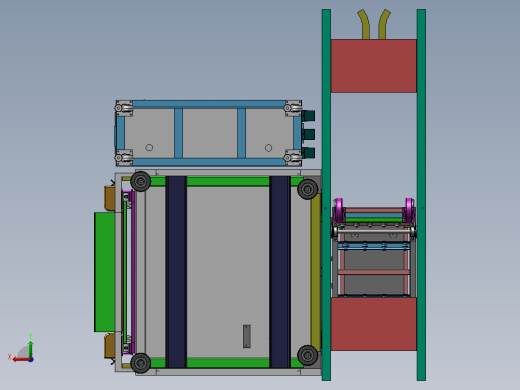 塑料热熔气动通用设备后视缩略图