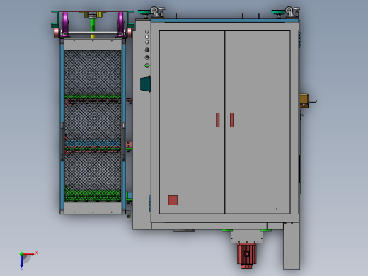 塑料热熔气动通用设备俯视缩略图